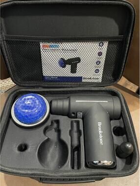 Brookstone Cordless Percussion Massager Incomplete